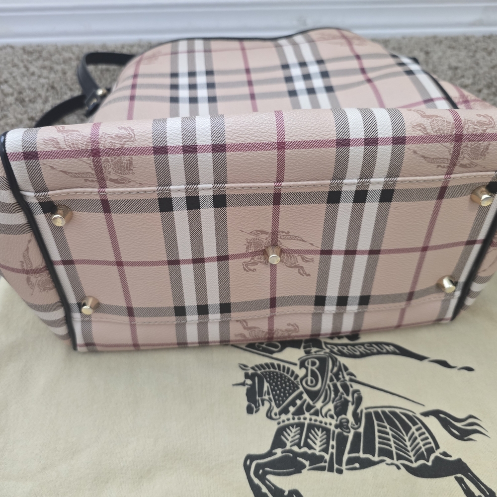 Burberry Haymarket Canterbury Tote Bag - Picture 7 of 16